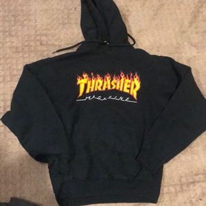 Thrasher black hoodie